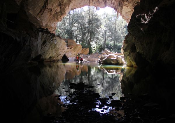 An entrance to the Abercrombie Caves, near Bathurst